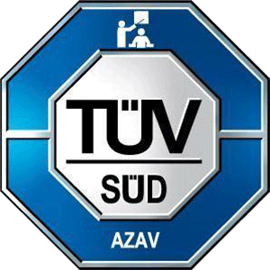 TÜV Süd AZAV Ceritficate